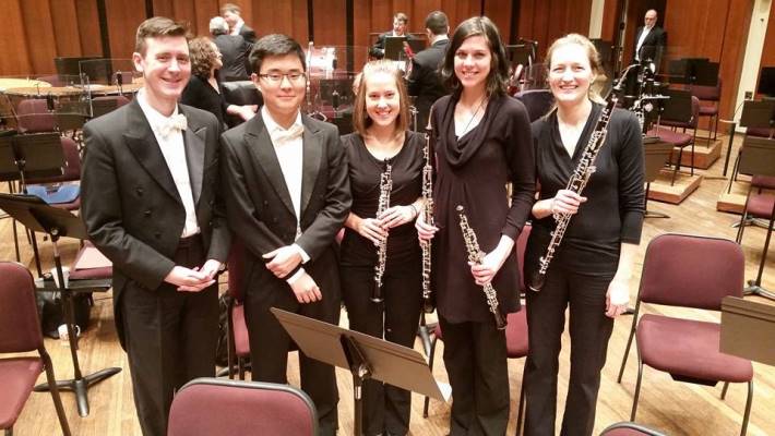 NSO Oboe section for the Rite of Spring 2014